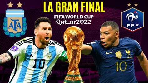 ver partido final del mundo argentina francia